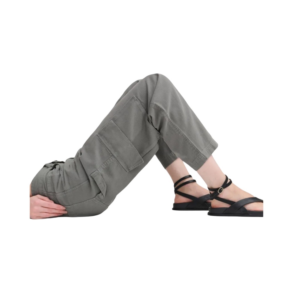 Mate The Label Organic Cotton Canvas Cargo Pants NWT Size XL - Picture 4 of 9